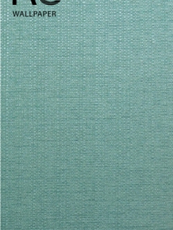 วอลเปเปอร์เทกเจอร์ผ้ากระสอบพื้นสีเขียวอมฟ้าเงา ECO-D63