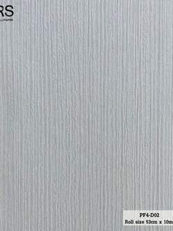 วอลเปเปอร์ สีเทาอ่อนอมเงิน PF4-D02