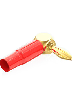 ERTK 90Banana plug แบบหัก90องศาสำหรับ สายลำโพง เครื่องเสียง ที่ต้องการมุมตั้งฉาก ประกันศูนย์ไทย