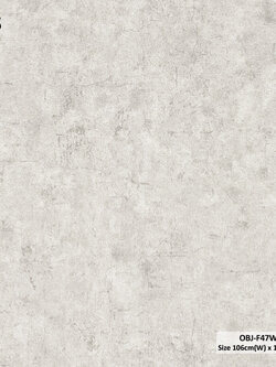 วอลเปเปอร์ลายปูนเปลือยคอนกรีต สีเทาอ่อน OBJ-F47W