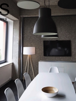 วอลเปเปอร์ลายทางเล็กพื้นโทนสีดำ TP-M52