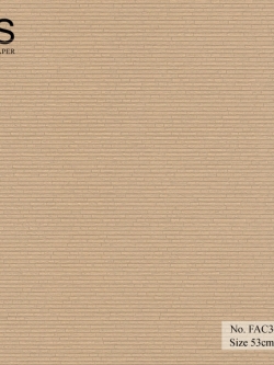 วอลเปเปอร์เยอรมัน ลายอิฐเล็ก สีน้ำตาล No.FAC3-B50
