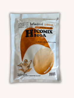 ไฮโคมิกซ์ ไก่ไข่ วิตามินไข่ดก เร่งไข่ 100A 100เอ ไก่ไข่ ฟองโต เปลือกหนา Hicomix 100A บรรจุ 450 กรัม