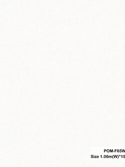 วอลเปเปอร์ สีขาวอมครีม POM-F65W