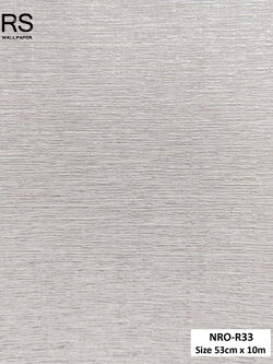 วอลเปเปอร์ สีเงินเทา NRO-R33