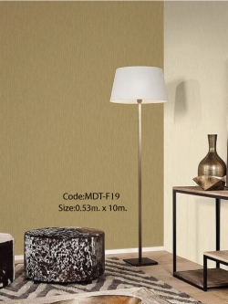 วอลเปเปอร์เทกเจอร์เส้นเรียบหรูสีทอง MDT-F19