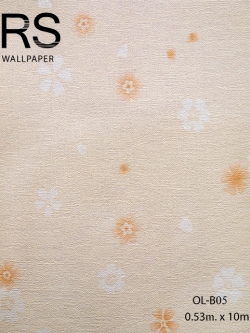 วอลเปเปอร์ลายดอกไม้ OL-B05