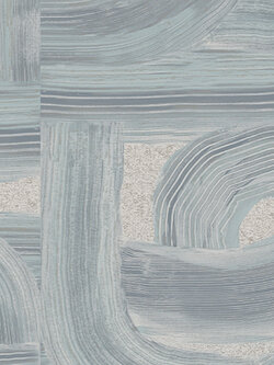 วอลเปเปอร์สไตล์โมเดิร์น สีฟ้าเทา NOV-F01W