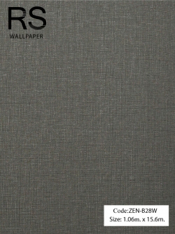 วอลเปเปอร์เทกเจอร์ตารางเล็กสีเขียวแก่พื้นสีโทนน้ำตาลเข้ม ZEN-B28W
