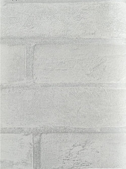 วอลเปเปอร์ ลายอิฐขาวอมครีมอมเทา NDI-R106