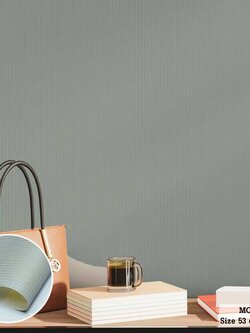 วอลเปเปอร์ สีเทาอ่อนอมน้ำตาลมีลายเส้นในตัว MOD-J25
