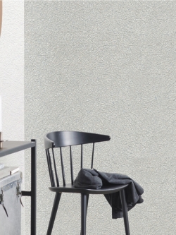 วอลเปเปอร์เทกจอร์เส้นกระดาษสาพื้นสีเงินแกมขาว SK3-D121W