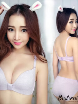 BLS✿602 Setบรา+กกน. Candy Bra ชุดชั้นในสีหวานพาสเทล งานผ้าคอตตอนนิ่ม ไร้โครงกดทับ มีฟองน้ำดันฐานทรงสวย สวมใส่สบาย💯