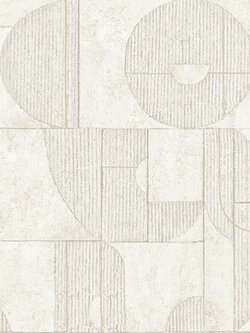 วอลเปเปอร์สไตล์โมเดิร์น ลายคณิตศิลป์ BOA-F32W