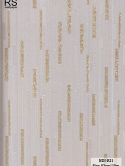 วอลเปเปอร์ สไตล์โมเดิร์น ลายมินิมอล สีน้ำตาลอ่อน NDI-R21