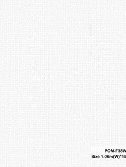 วอลเปเปอร์ สีขาวอมเทา POM-F38W