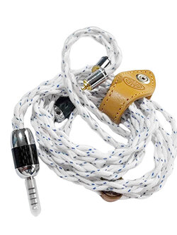 Hakugei Fox Fairy สายอัพเกรดหูฟัง 6N Pure Silver Handmade ระดับเทพ