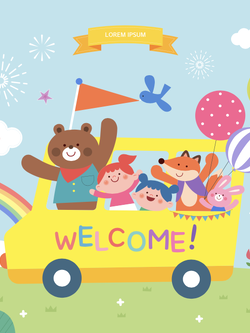 วอลเปเปอร์ห้องเด็ก ลายการ์ตูน (สั่งผลิต)