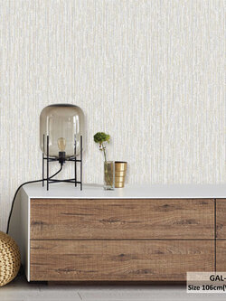 วอลเปเปอร์สีครีมปนเทาเงิน GAL-B41W
