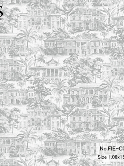 วอลเปเปอร์ ลายตึก No.FIE-C08W