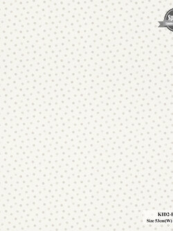 วอลเปเอร์ลายจุดกลม สีน้ำตาล KID2-B23