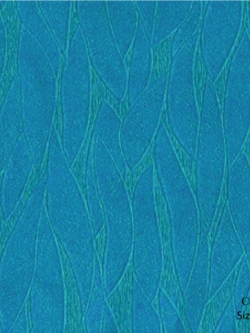 วอลเปเปอร์เทกเจอร์ใบไม้พื้นสีฟ้าน้ำเงินน้ำทะเลเข้ม TC-MD10