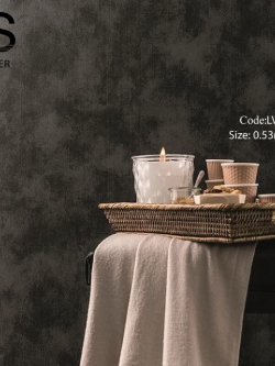 วอลเปเปอร์พื้นสีดาร์คดำแกมเทาเข้ม LV-F05