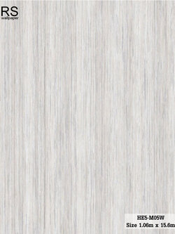 วอลเปเปอร์ลายเสี้ยนไม้ สีเทาอ่อน HE5-M05W