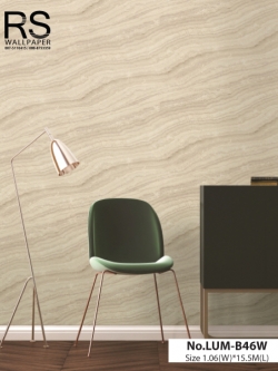 วอลเปเปอร์ ลายหิน สี Ash Beige No.LUM-B46W