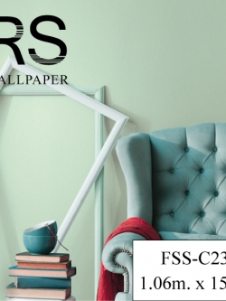 วอลเปเปอร์พื้นสีเขียว FSS-C23W