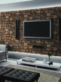 วอลเปเปอร์ ลายอิฐ STONE-M36