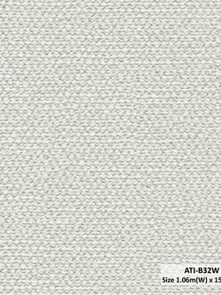 วอลเปเปอร์ลายผ้า สีเทาอ่อน ATI-B32W