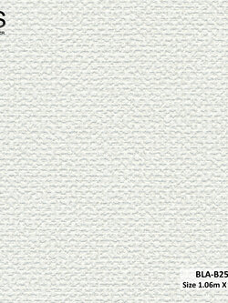 วอลเปเปอร์ลายผ้า สีขาว BLA-B25W