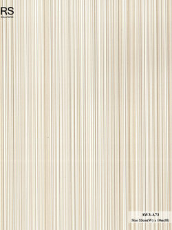 วอลเปเปอร์ลายเส้น สีน้ำตาลอ่อน AW3-A73