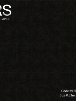 วอลเปเปอร์ลายตารางเล็กพื้นสีดำล้วน MDT-F64