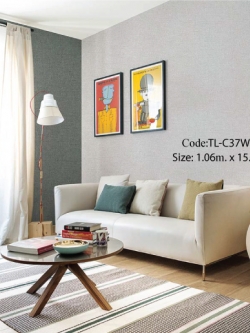 วอลเปเปอร์เทกเจอร์ผ้าพื้นสีน้ำตาลอมม่วง TL-C37W