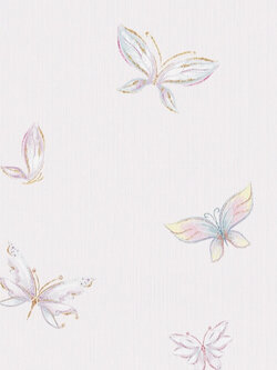 วอลเปเปอร์ห้องเด็ก ลายผีเสื้อพื้นสีชมพู VC-D163W