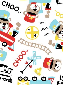 วอลเปเปอร์ห้องเด็ก ลายการ์ตูน (สั่งผลิต)