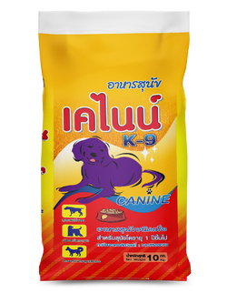 อาหารสุนัข เคไนน์ K-9 สำหรับสุนัขโต บรรจุ 10กก.