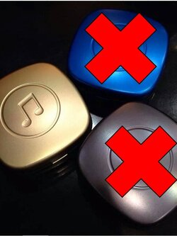 ขาย เคสหูฟัง Music ของแท้ สุดPremium ทำจากอลูมิเนียม บุกำมะหยี่อย่างดี