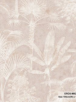 วอลเปเปอร์ลายป่าไม้ Botaincal สีชมพูอมน้ำตาล ERO5-M83W
