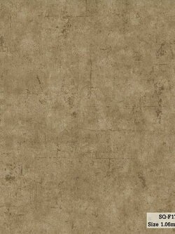 วอลเปเปอร์ลายปูนเปลือยสีน้ำตาลทอง SQ-F17W