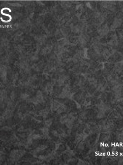 วอลเปเปอร์เทกเจอร์ลายพู่กันปาดสีดำอมเงิน HAR-D24