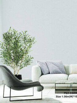 วอลเปเปอร์สไตล์โมเดิร์นลายเส้น สีเทา PEA-C58W