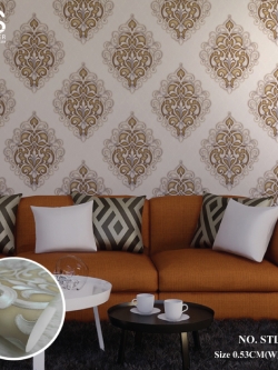 วอลเปเปอร์ลายหลุยส์ No.STL-J46