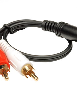 ขาย X-tips สายแปลง 3.5 to RCA(ขาวแดง) / สายแปลง ขาวแดง RCA To 3.5mm