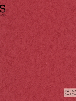วอลเปเปอร์สีพื้นสีแดง เนื้อหนา No.TM2-B05