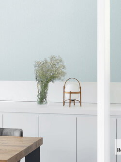 วอลเปเปอร์ สีฟ้าอ่อนอมเทา KARA-F48W