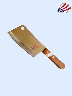 Kiwi Knife มีดKiwi มีดสับกระดูกสแตนเลสกีวี 840 ด้ามไม้ 7"