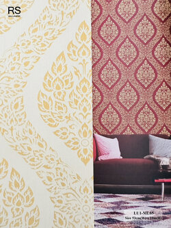 วอลเปเปอร์ลายไทยห้องพระ LU1-ML65